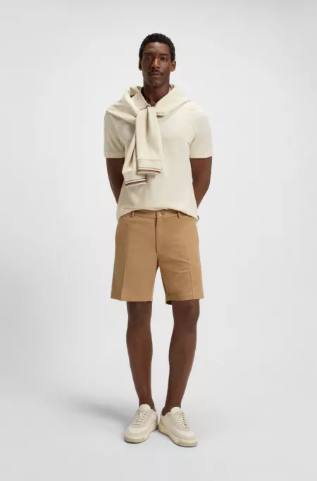 Cotton-twill shorts