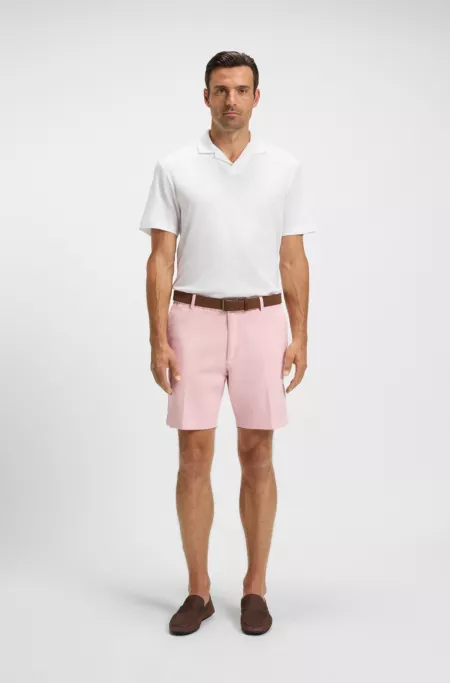 Cotton-twill shorts