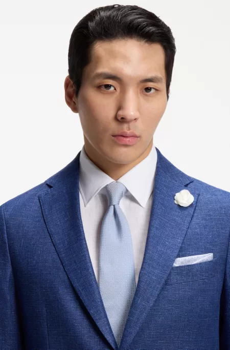 Pocket square with printed pattern