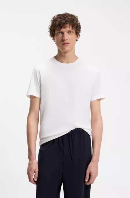 Camiseta BOSS BY BECKHAM en algodón y seda