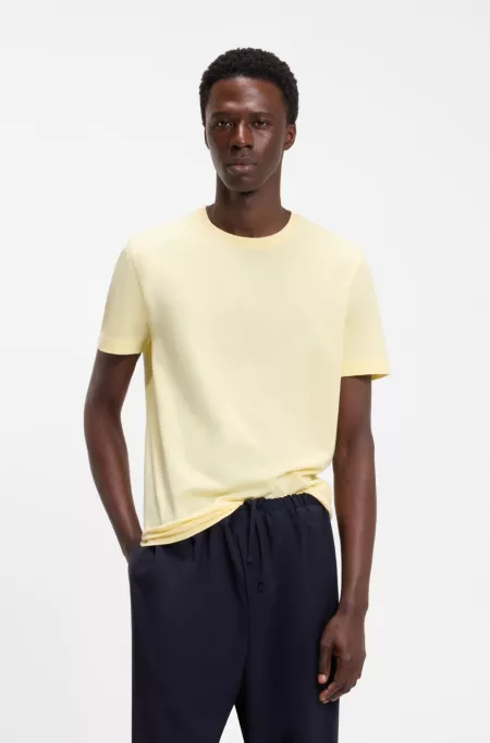 BOSS BY BECKHAM T-shirt in cotton and silk