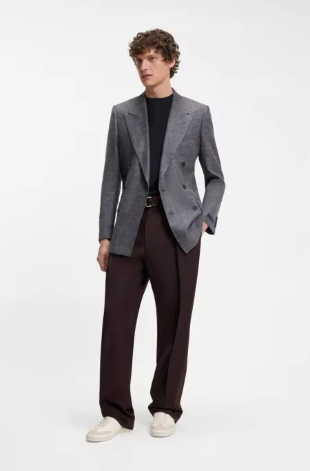 BOSS BY BECKHAM T-shirt in linen