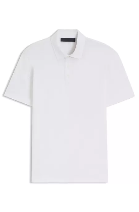 BOSS BY BECKHAM polo shirt in linen