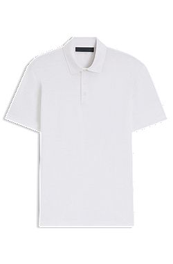 BOSS BY BECKHAM polo shirt in linen