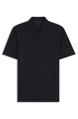 BOSS BY BECKHAM polo shirt in linen