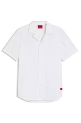 Relaxed-fit shirt in cotton poplin 1