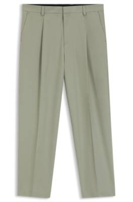 Straight-fit trousers in a superflex wool blend 1
