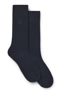 Two-pack of regular-length modal-blend socks, Dark Blue