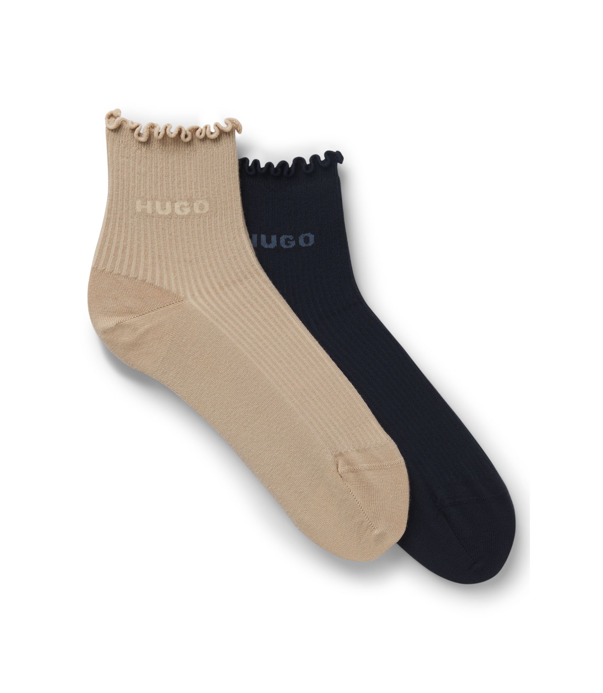 GAWILO Chaussettes Quarter Courtes Homme Et Femme (6 Paires) - Sans Couture, Bord Côtelé Antiglisse