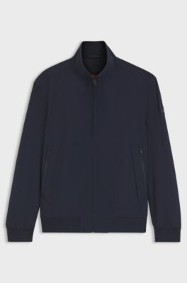 Water-repellent softshell jacket, Dark Blue