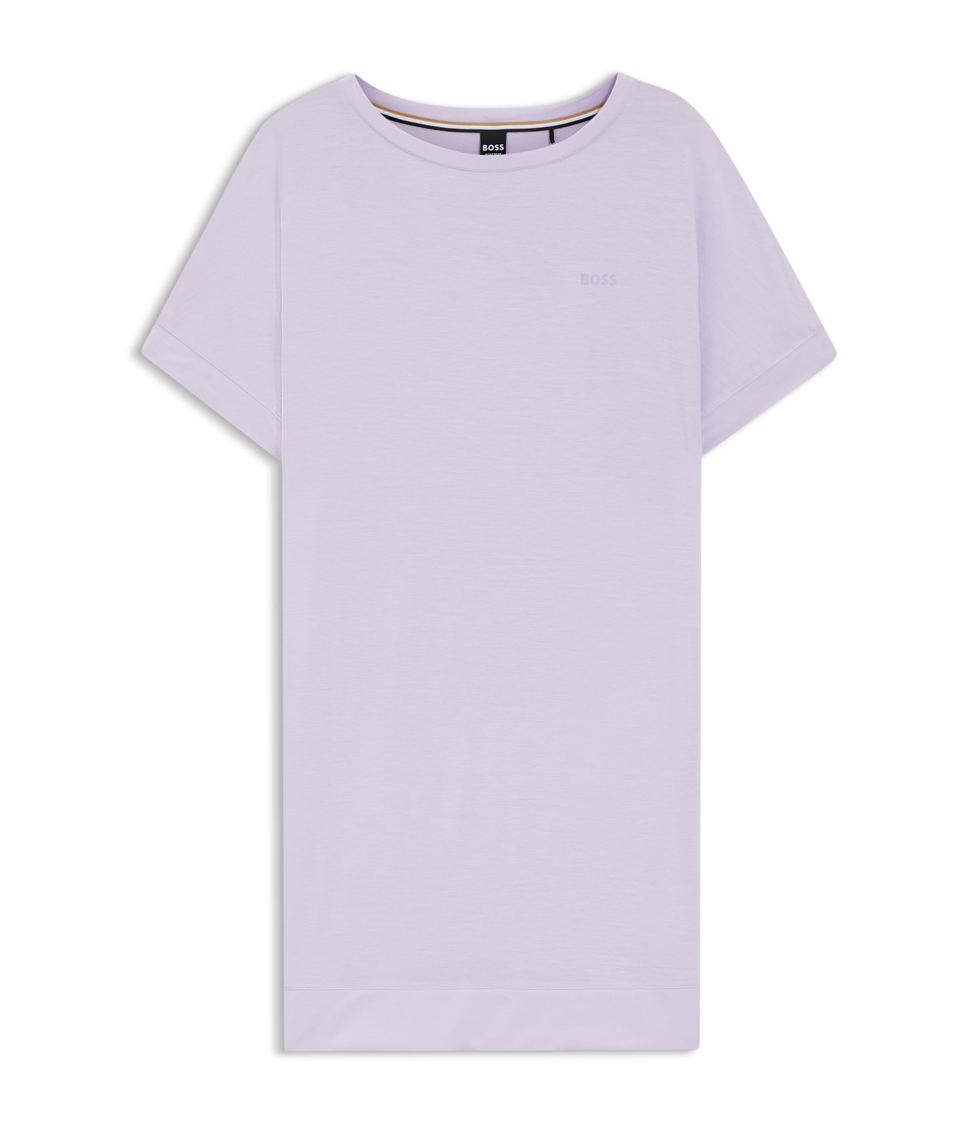 Nachthemd aus Stretch-Jersey mit Logo-Print