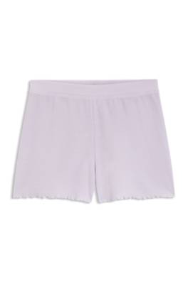 Boss Waffle-structure pyjama shorts in a cotton blend dam – bild 4
