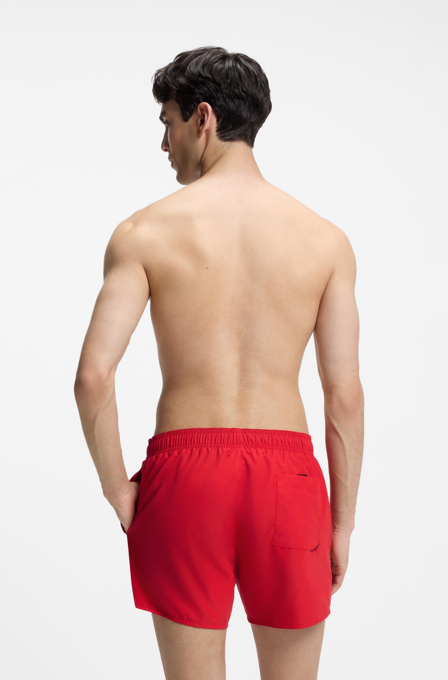 Hugo Swim shorts with repeat logos herr – bild 2