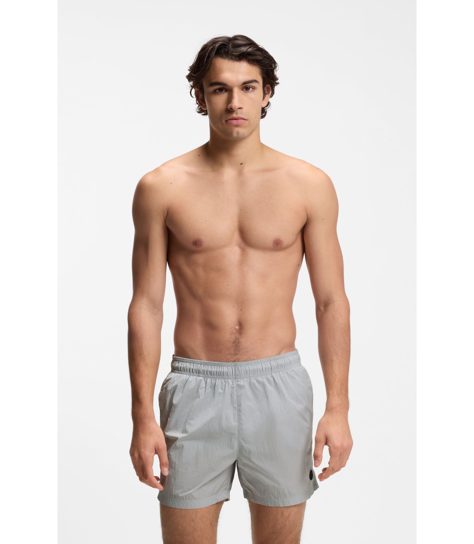 Badeshorts mit Double-B-Monogramm-Besatz