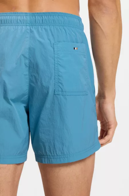 Swim shorts with Double B monogram trim