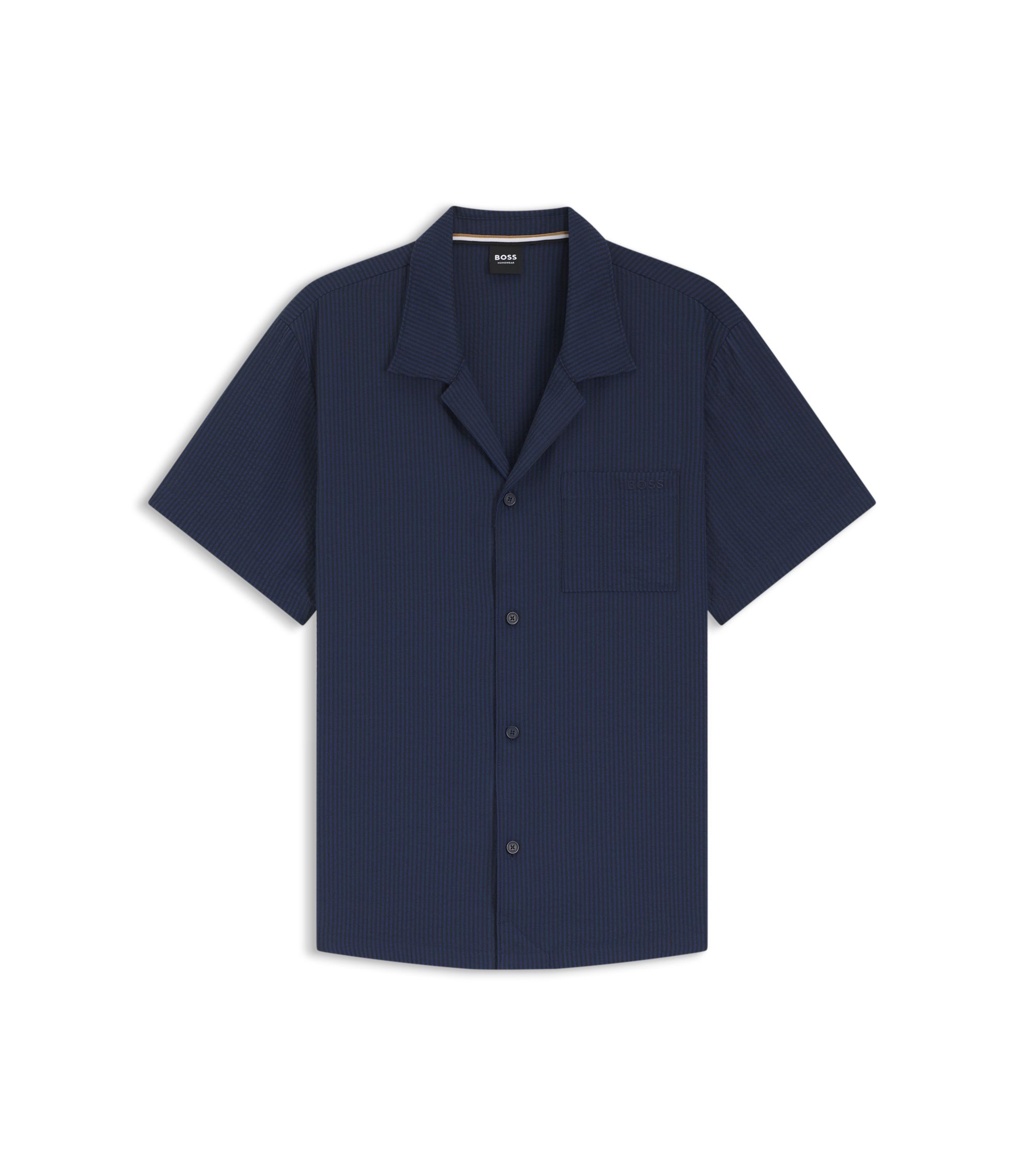 Regular-Fit Hemd aus Seersucker-Gewebe