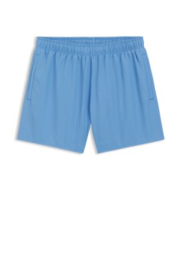 Hugo Swim shorts with all-over stacked logos herr – bild 3