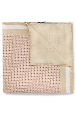 Hand-made pocket square in silk 1