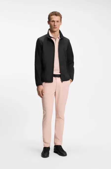 Chaqueta de tejido multielástico repelente al agua