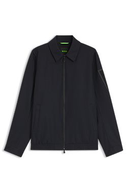 Water-repellent jacket in stretch material