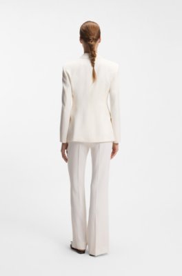 Hugo Regular-fit blazer with gold-tone buttons dam – bild 2