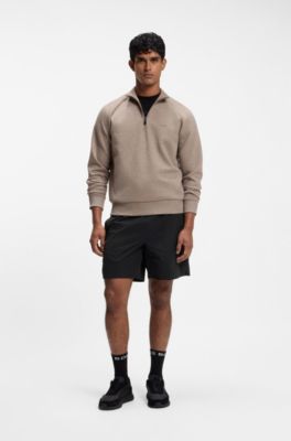 Active Quick-dry shorts with four-way stretch, Black