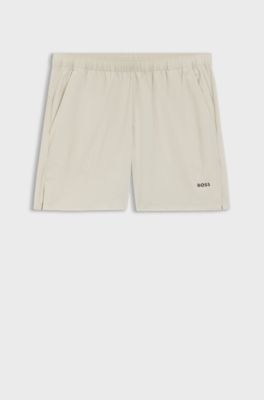Active Quick-dry shorts with four-way stretch, Light Beige