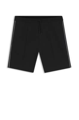 Boss Cotton-blend shorts with piped trims herr – bild 4
