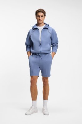 Boss Cotton-blend shorts with piped trims herr – bild 2