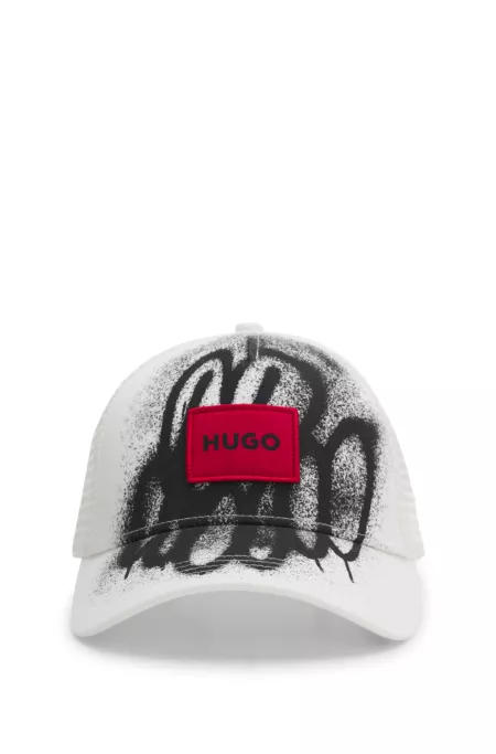 HUGO x RB by Slawn printed cotton baseball cap