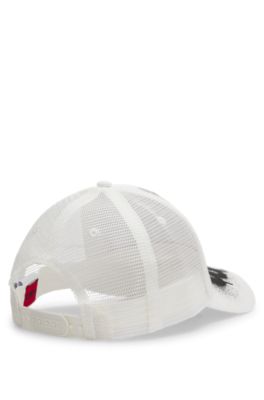 HUGO x RB by Slawn printed cotton baseball cap, White