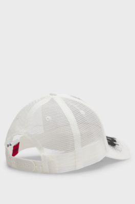 HUGO x RB by Slawn printed cotton baseball cap, White