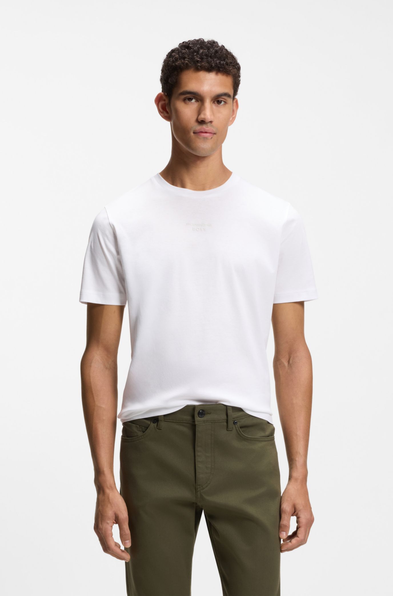 BOSS - Porsche x BOSS シルケットコットン Tシャツ バック 