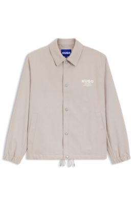 HUGO - コーチジャケット コットンツイル - ライトベージュ