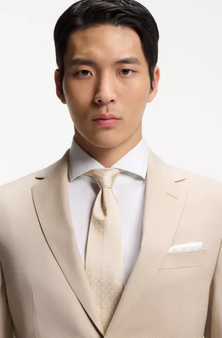 Krawatte aus Seide mit Jacquard-Webstruktur