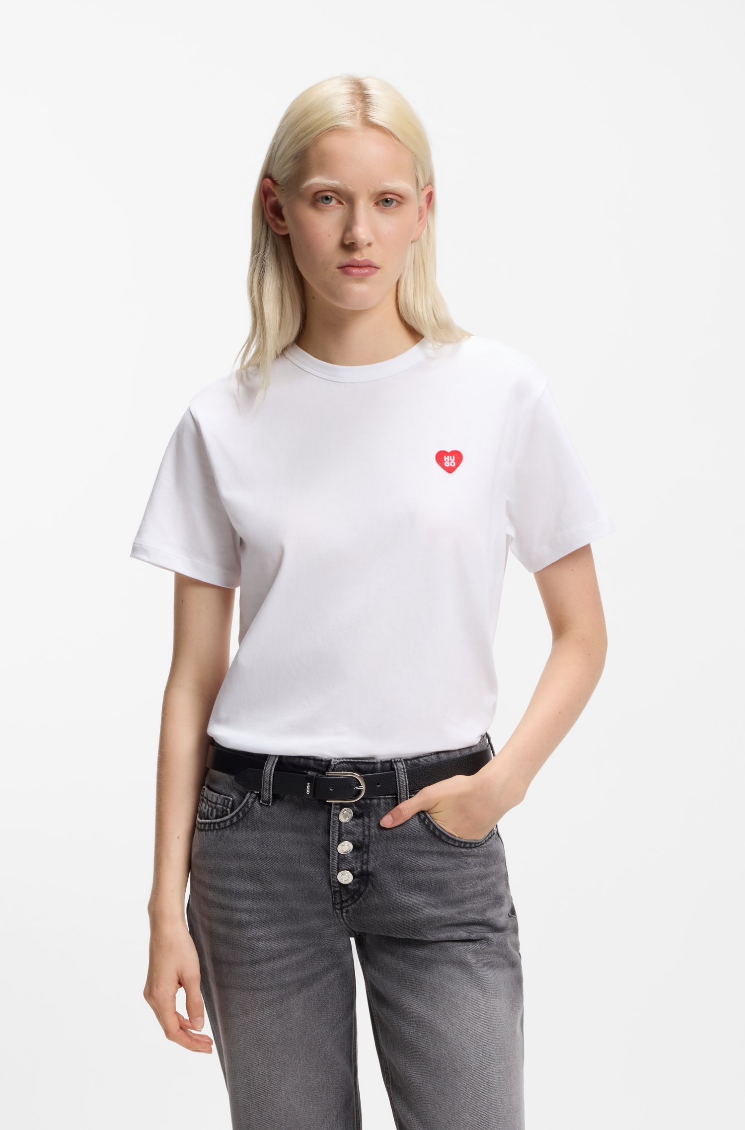 Hugo T-shirt 'Damacia_6' dam – bild 2