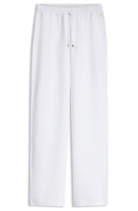 Wide-leg trousers, White