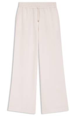 Wide-leg trousers with elasticated waistband 1