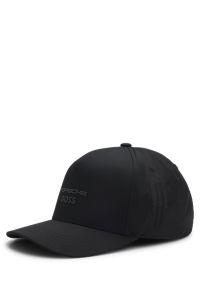 Porsche x BOSS twill cap with logo detail, Black