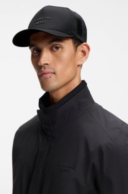 Porsche x BOSS twill cap with logo detail, Black