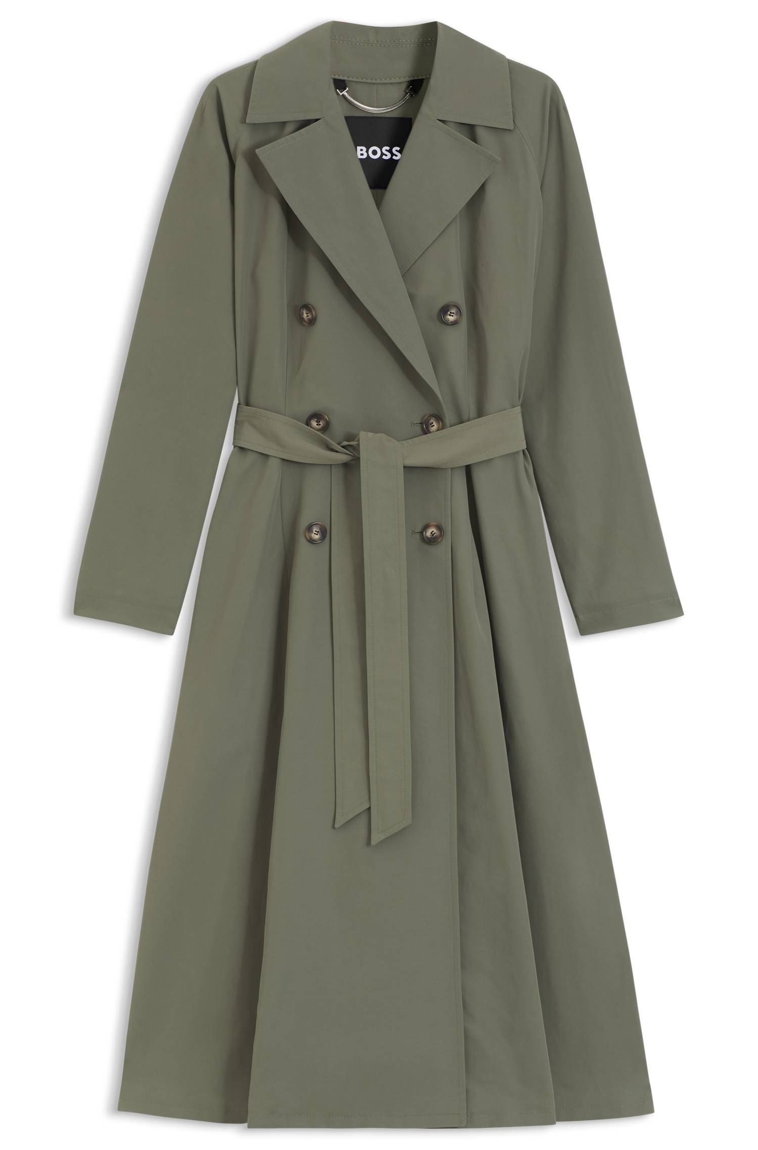 Boss Water-repellent trench coat with belt kappor & rockar dam – bild 4