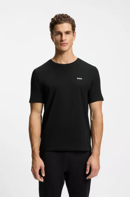 Lot de deux t-shirts Regular Fit en coton stretch