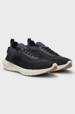 BOSS-MOTION trainers with MOTION FOAM outsole, Dark Grey