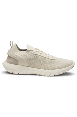 BOSS MOTION trainers with responsive MOTION FOAM outsole, Light Beige