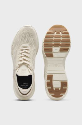 BOSS-MOTION trainers with MOTION FOAM outsole, Light Beige