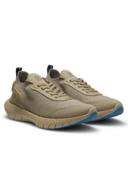 BOSS MOTION trainers with responsive MOTION FOAM outsole, Beige