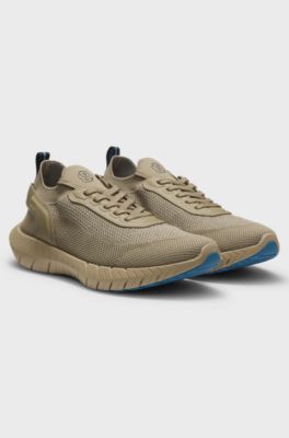 BOSS-MOTION trainers with MOTION FOAM outsole, Beige