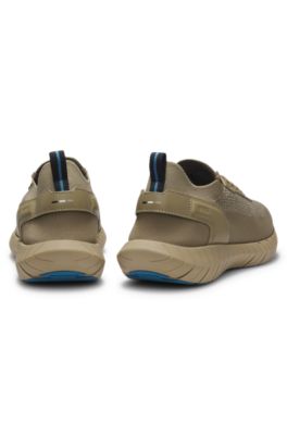 BOSS MOTION trainers with responsive MOTION FOAM outsole, Beige