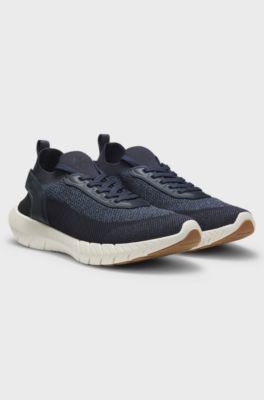 Sneakers BOSS-MOTION con suola reattiva MOTION FOAM, Blu