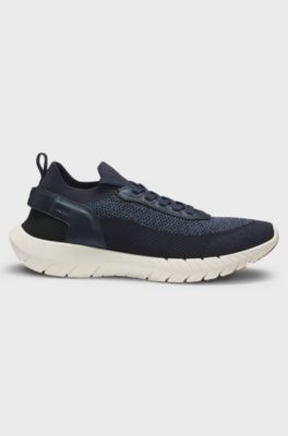 Sneakers BOSS-MOTION con suola reattiva MOTION FOAM, Blu